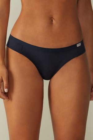 Intimissimi Katoenen Panties Blauw | NLEGJ70336